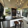 Trendy & Tiny outdoor kitchen