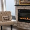Tiny Haven indoor fireplace